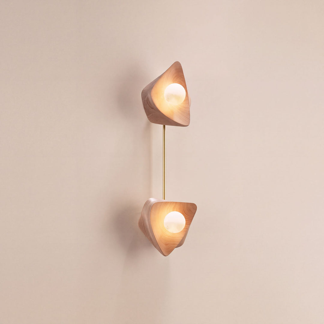 Pothos 2 (Cerused, Natural Brass)