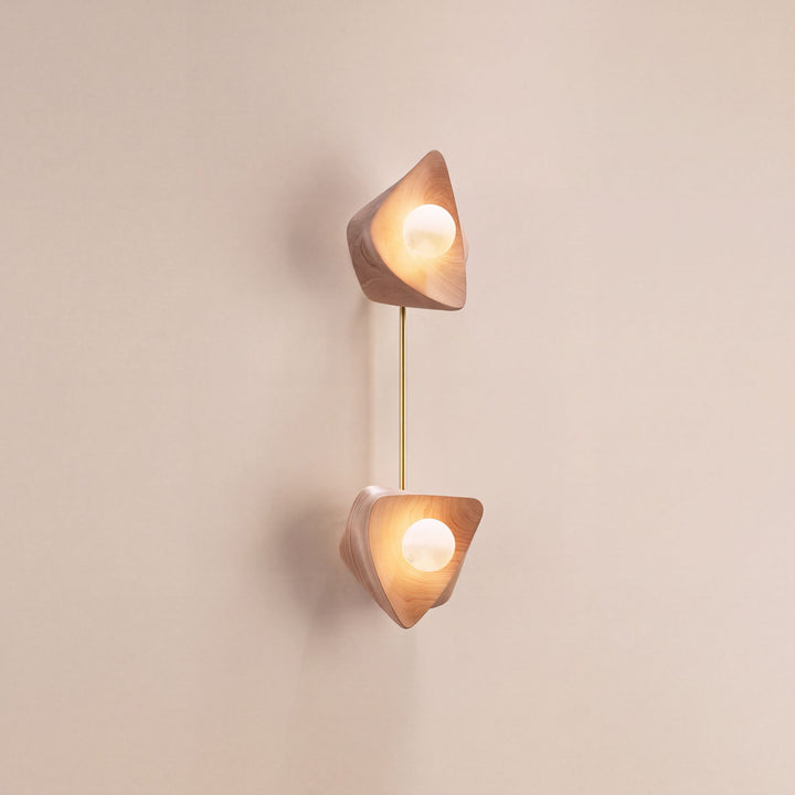 Pothos 2 (Cerused, Natural Brass)