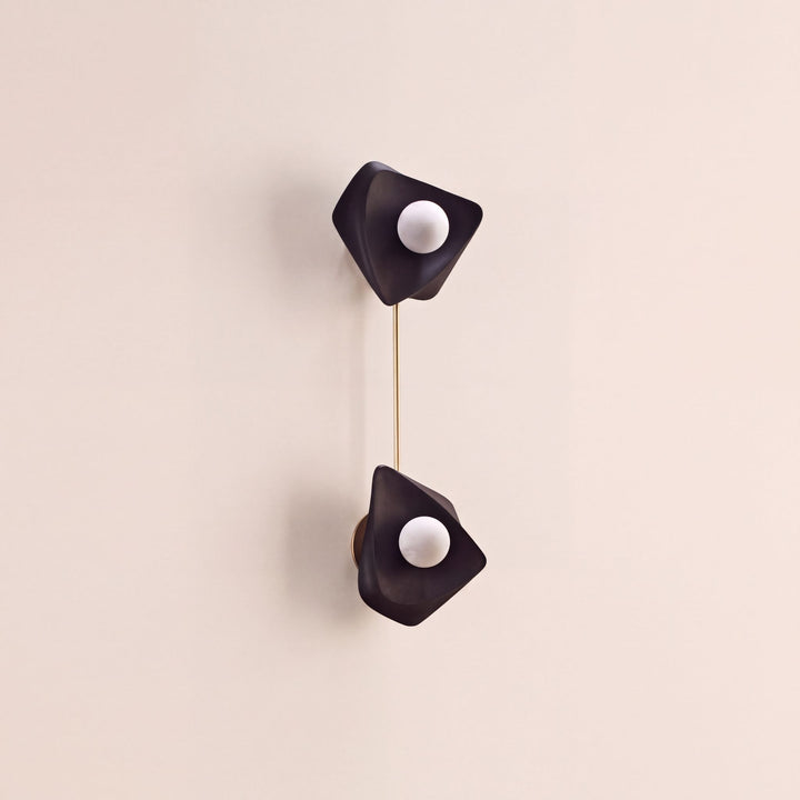 Pothos 2 (Ebonized, Natural Brass)