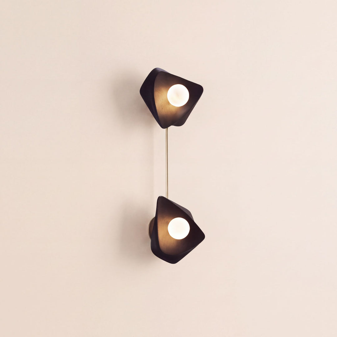 Pothos 2 (Ebonized, Natural Brass)