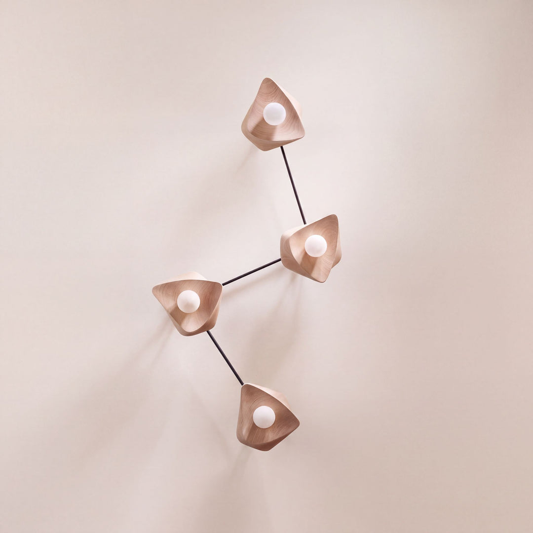 Pothos 4 (Cerused, Oil Rubbed Bronze)