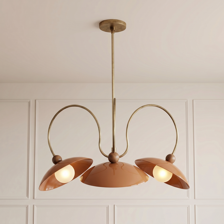 Primrose (Natural Brass, Terracotta, Natural Walnut)
