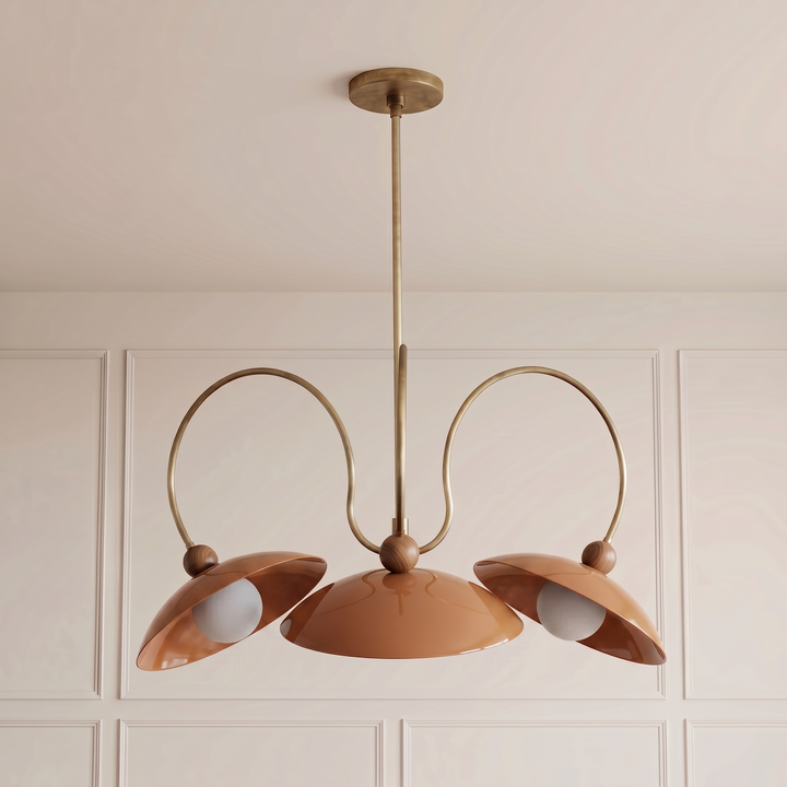 Primrose (Natural Brass, Terracotta, Natural Walnut)