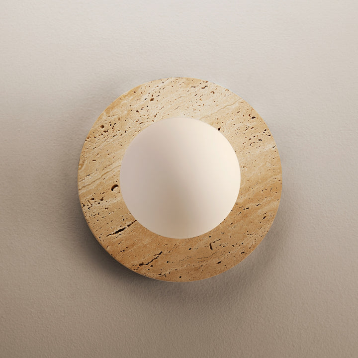 Lucie Wall Sconce (Travertine)