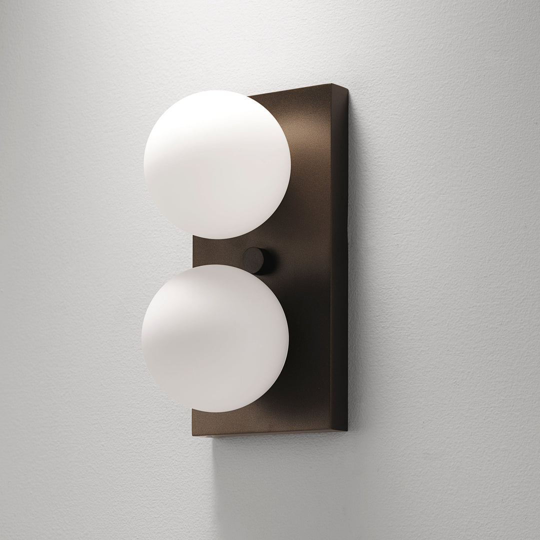 Duo Wall Sconce (Dark Bronze Enamel)