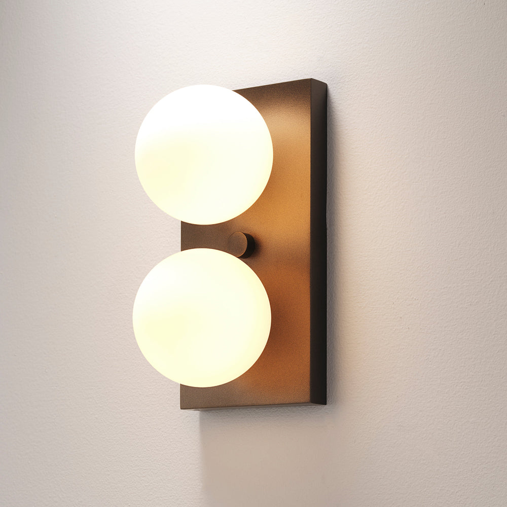 Duo Wall Sconce (Dark Bronze Enamel)