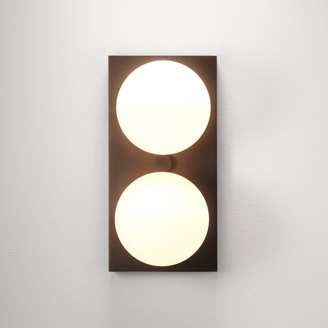 Duo Wall Sconce (Dark Bronze Enamel)