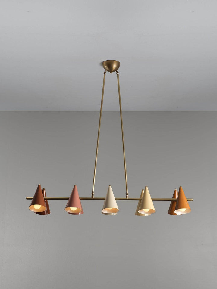 Flotilla (From Left to Right: Ginger, Mannequin, Crema, Flax, Terracotta, Brushed Brass)