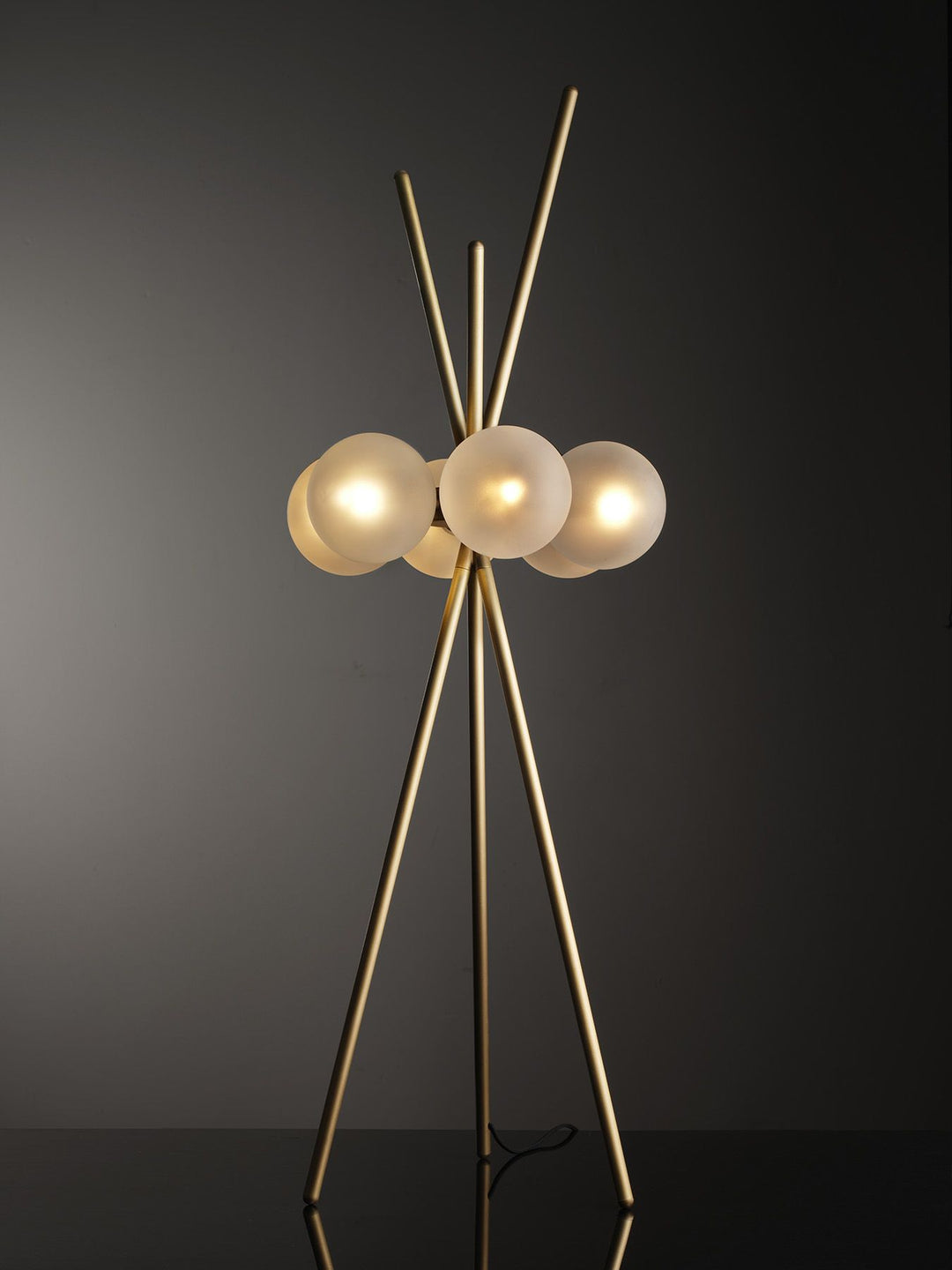 Lucienne Table Lamp (Brushed Brass)