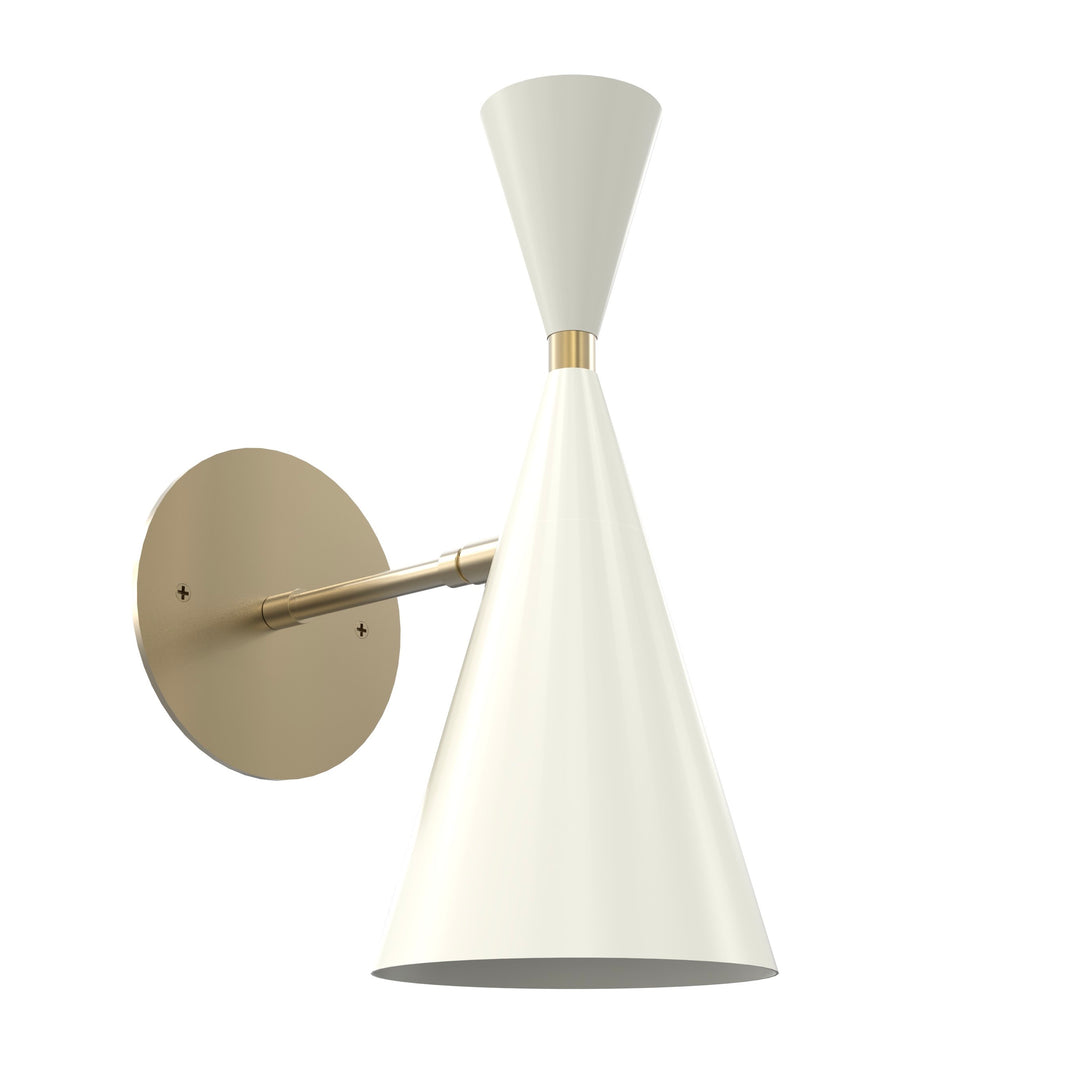 Monolith Wall Sconce (Natural Brass/Perfect White)
