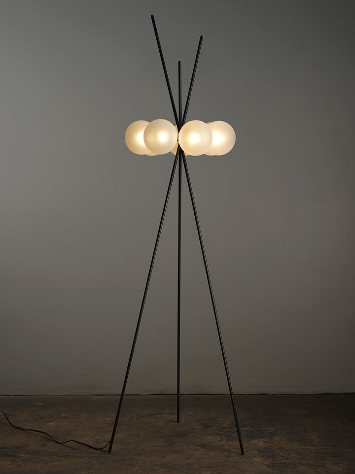 Lucienne Floor Lamp (Dark Bronze Enamel)