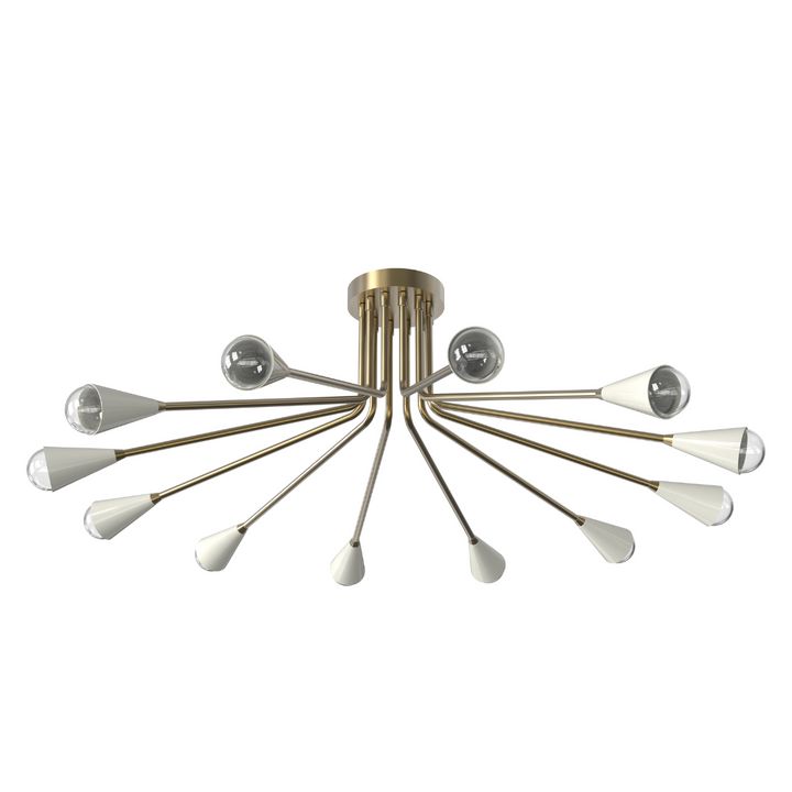Corona (Perfect White/Brass)